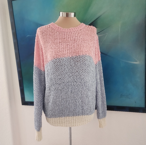 SANDRO | Colorblock Sweater - Picture 6 of 12